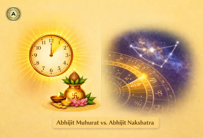Difference Between Abhijit Muhurat and Abhijit Nakshatra